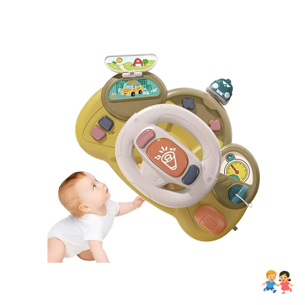 Volante Infantil Multifunción Para Bebé, Juguetes Musicales.