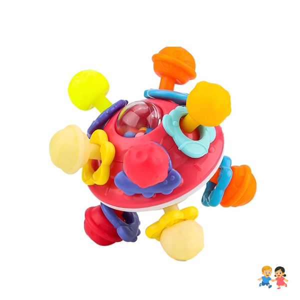 Juguetes Sensoriales Para Bebés  Átomo 4in1