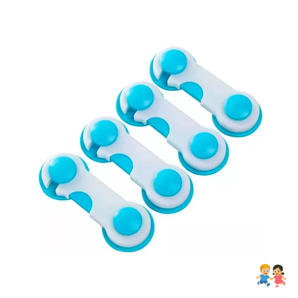 Pack Cerraduras De Seguridad Para Puertas De Gabinete