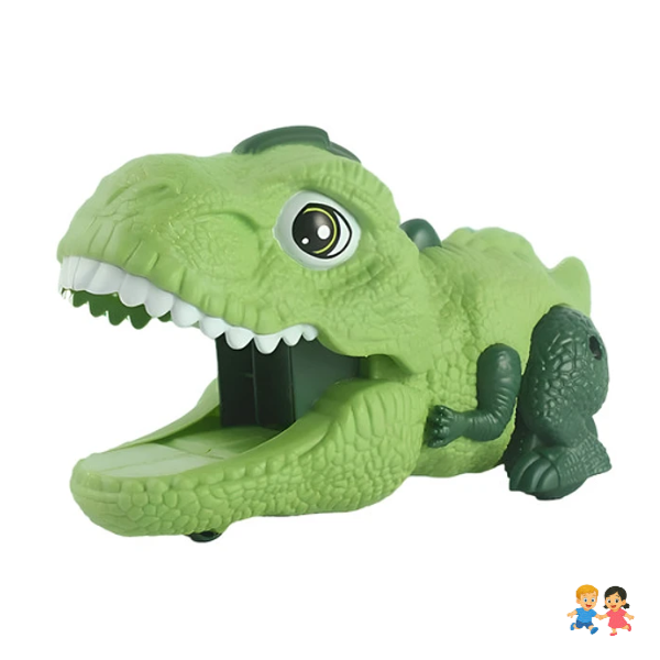 Juguete Camión Tiranosaurio Rex Transporte De Dinosaurio.
