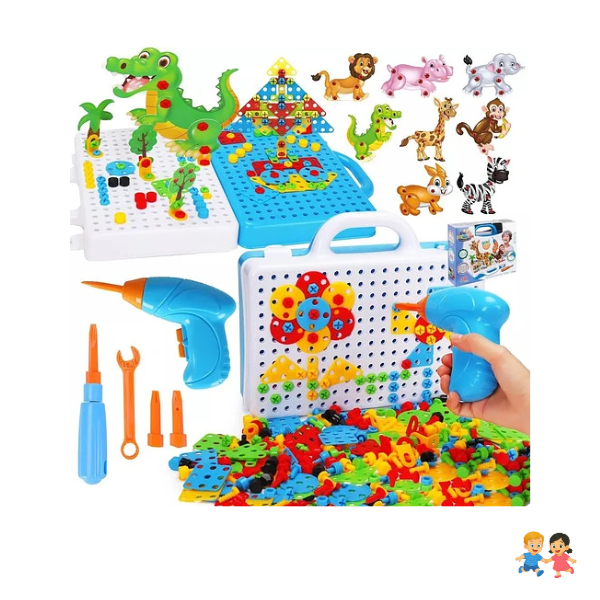 Maleta Interactiva De Herramientas Para Niños Juego.