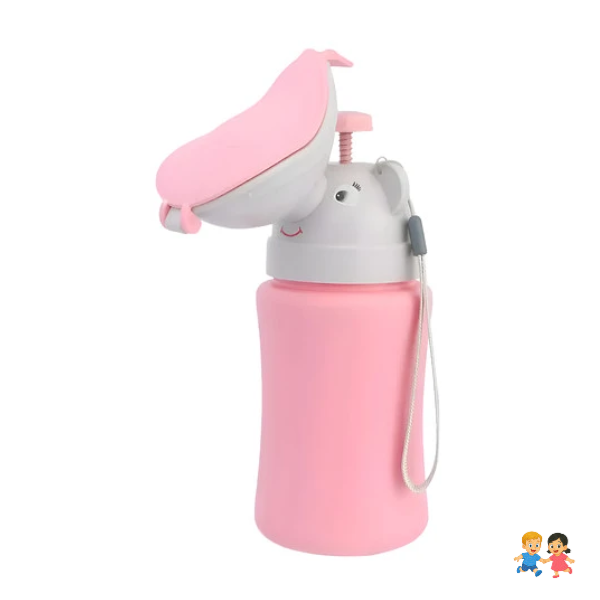 Urinario Infantil Portátil Niños Viajes Salidas Tipo Botella.