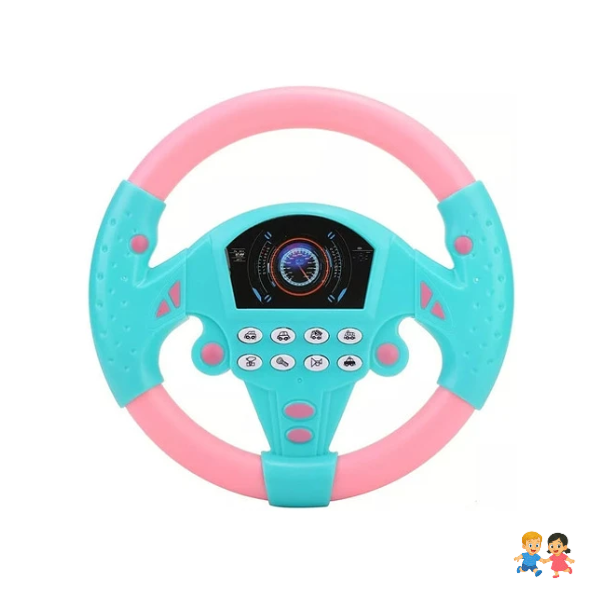 Juguete Volante Simulación Auto Para Niños Entretenimiento.