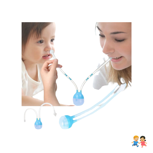 Aspirador Nasal Para Bebé y Pinza Saca Mocos.