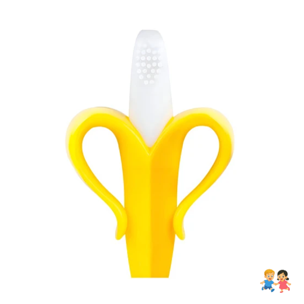 Mordedor Banana De Silicona Para Bebés.