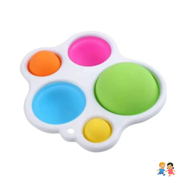 Dlik Juguete Mordedor Sensorial Con Pot It Para Bebes.