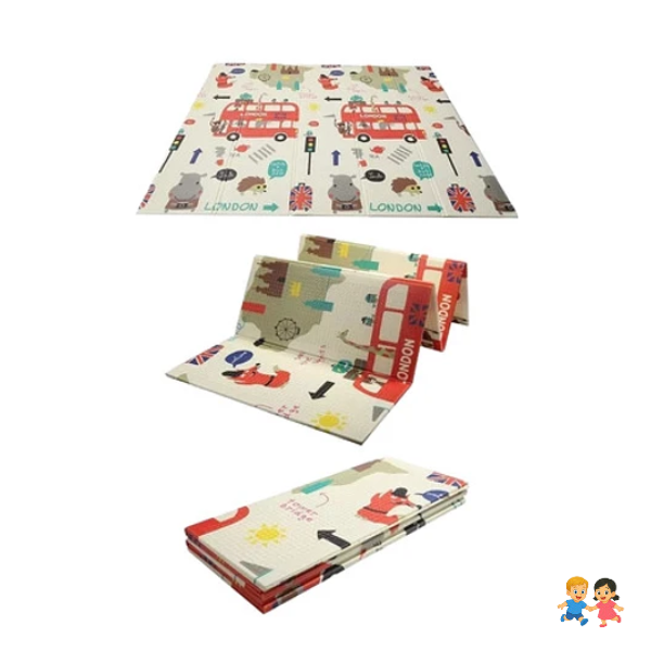Alfombra Antigolpes Para Niños Bebes Plegable.