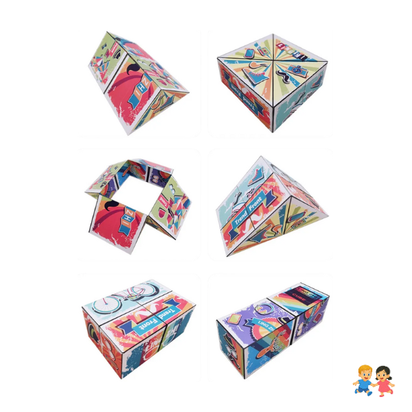 Cubo Mágico Juguete Didáctico Niños.