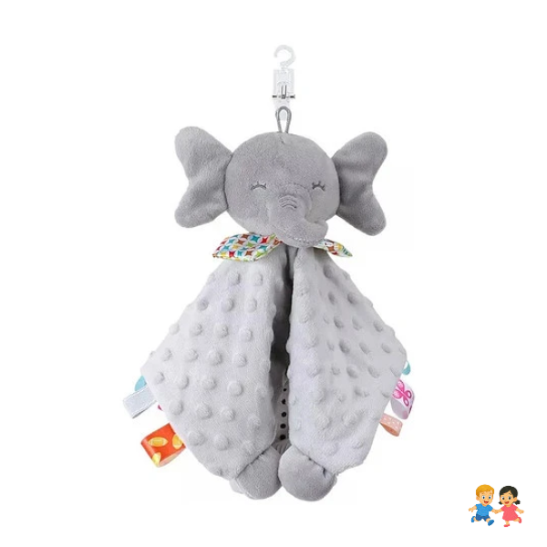 Tuto Apego Peluche Para Bebe Elefante De Felpa Calmante.