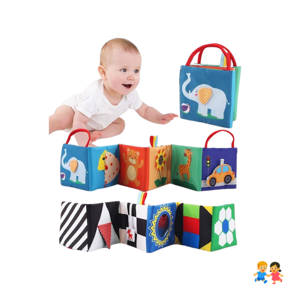 Libro Sensorial Para Bebe Cuna Doble