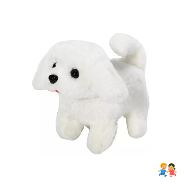 Juguete Perro Peluche Interactivo Electrónico Mueve Y Ladra.