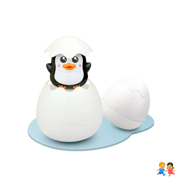 Huevo Pingüino Lanza Agua.