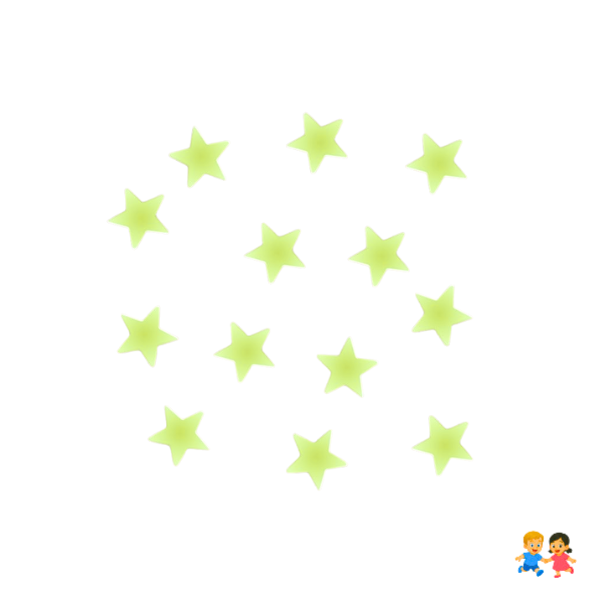 Pegatina De Pared Fluorescente Con Estrellas En Que Brill Agregar a favoritos