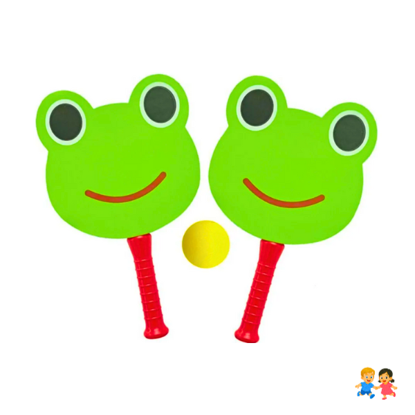 Juego De Paletas Suave De Rana Bebé.