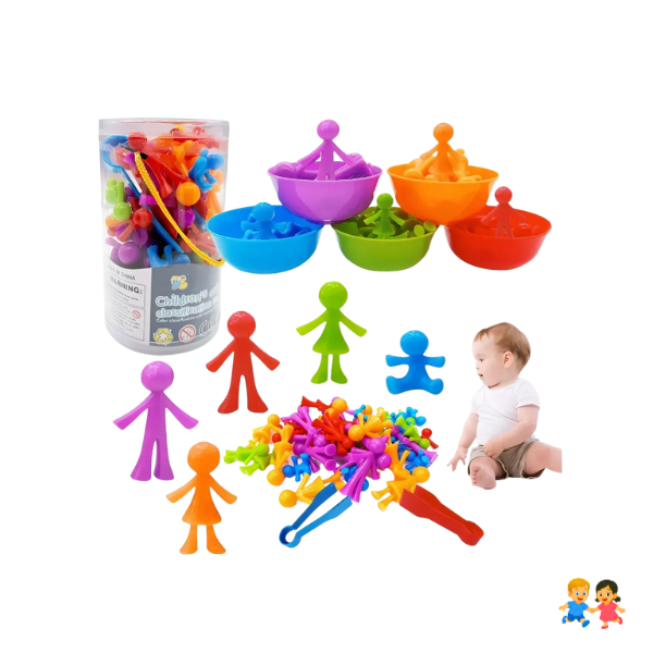 Juego Didáctico Niños Educativo Aprender Colores Montessori.