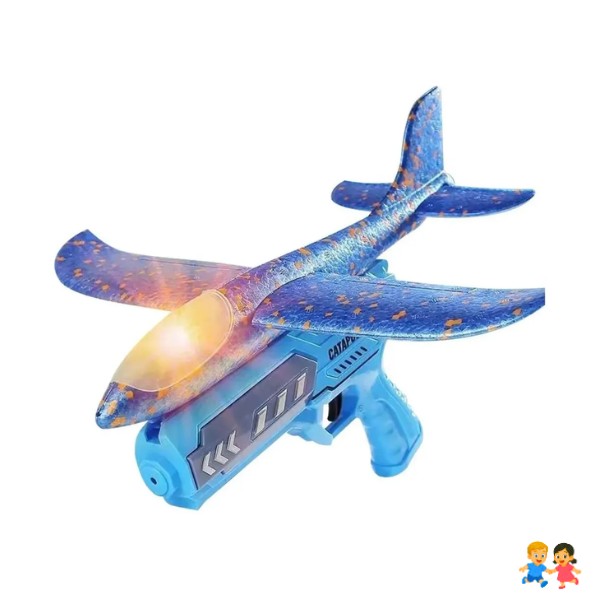 Avión De Pluma Vit Con Lanzador