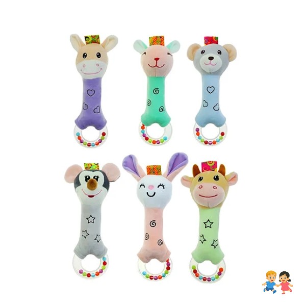Juguetes Sonajeros para Bebé - Estimulación Auditiva y Motriz 