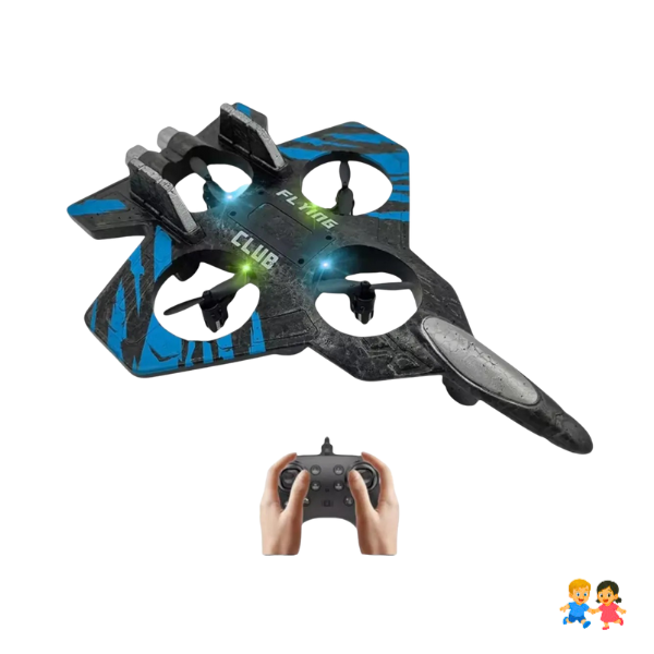 Juguete Drone Avión Espuma Planeador Control Remoto Aviones