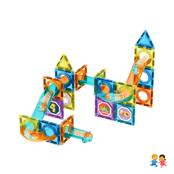Bloques Construcción Didáctico Niños 3d Magnetic 42 Bloques Didácticos