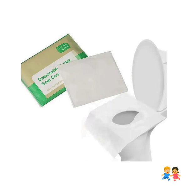 Cubre Asiento Baño Inodoro Wc Desechable 10 U