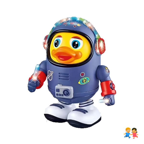 Robot Pato Musical Bailarín Juguete Electrico Con Luces Led