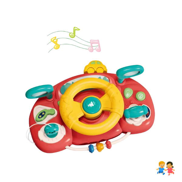 Juguete infantil volante auto musical