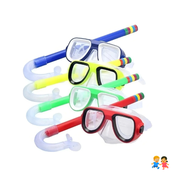 Kit de buceo para adultos y jóvenes con máscara y tubo