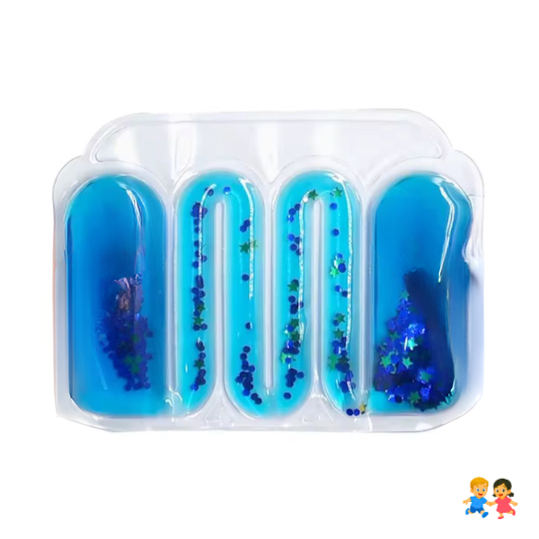 Juguete Sensorial Blando Con Purpurina Autismo Tdah