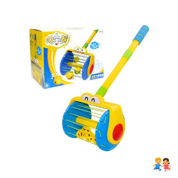 Juguete Interactivo De Aspirador Empujador Lanzador De Bola