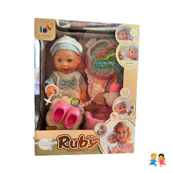 Muñeca Guagua - Bebe Con Accesorios
