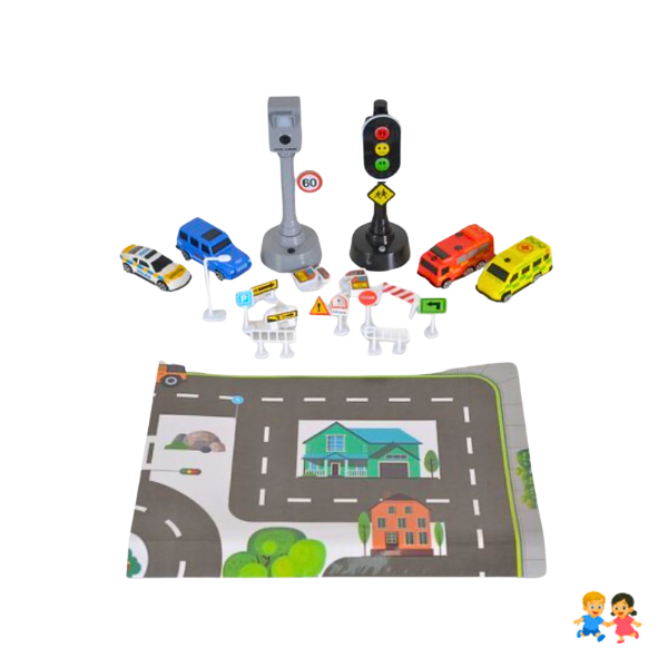 Juguetes De Señales De Tráfico Para Niño Con Carritos