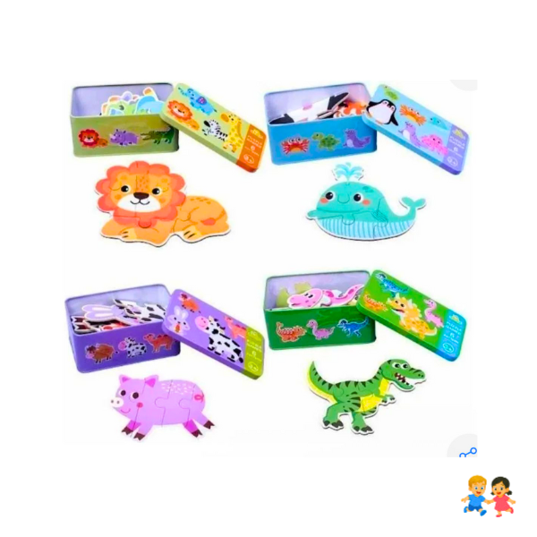 Puzzle Rompecabezas Juguete Didáctico Madera Niños.