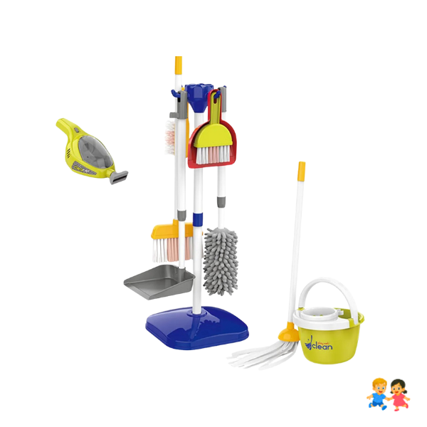 Juego De Limpieza Para Niños Aprendizaje Juguete Didáctico