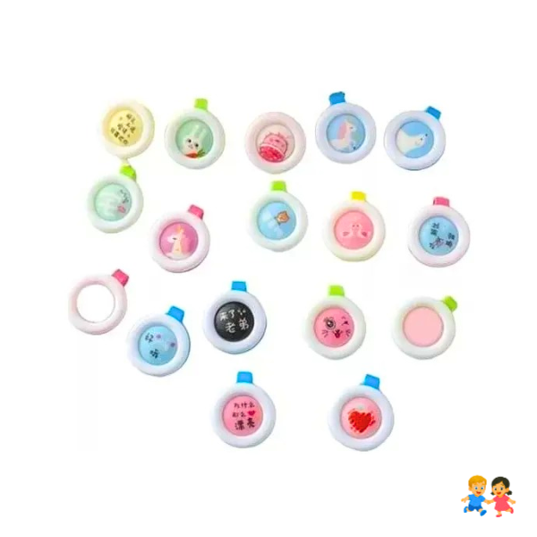 Pack 3 Prendedor Repelente Bebe Anti Mosquitos Y Zancudos