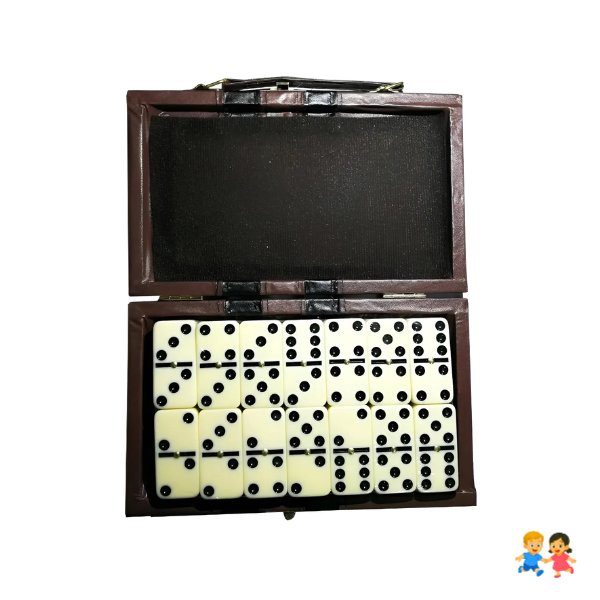 Juego Domino Con Caja Dura Acolchada 28pcs.