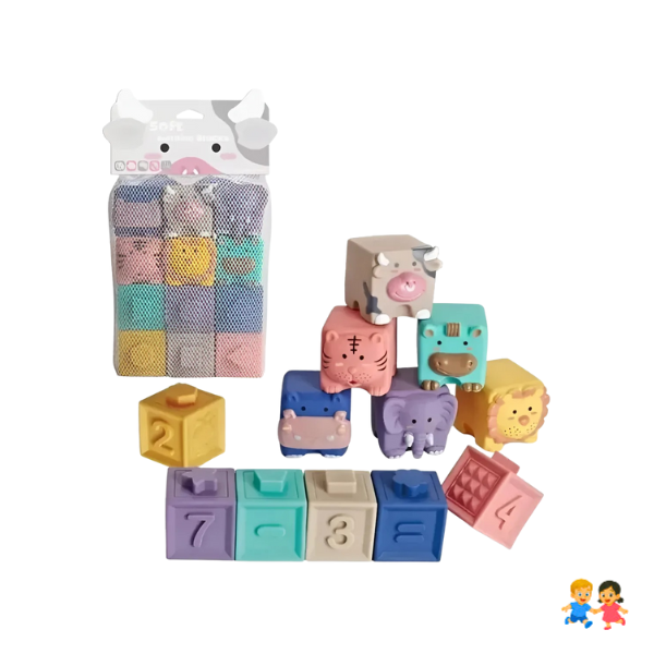 Bloques Y Cubos Para La Ducha Y Baño De Bebés Niños