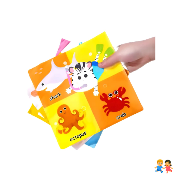 Caja De Pañuelos Montessori Didáctico Sensorial Para Bebés