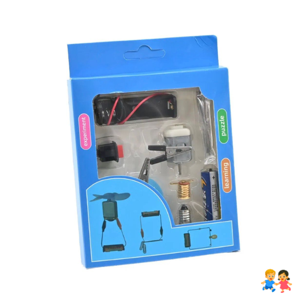 Set Circuito Eléctrico Escolar Didáctico Manualidad Ciencias