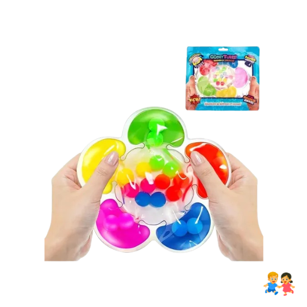 Bolsa Sensorial De Gel Para Motricidad Fina Y Colores