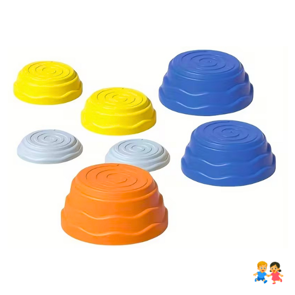 Piedras De Equilibrio Antideslizantes Para Niños 7 Piezas