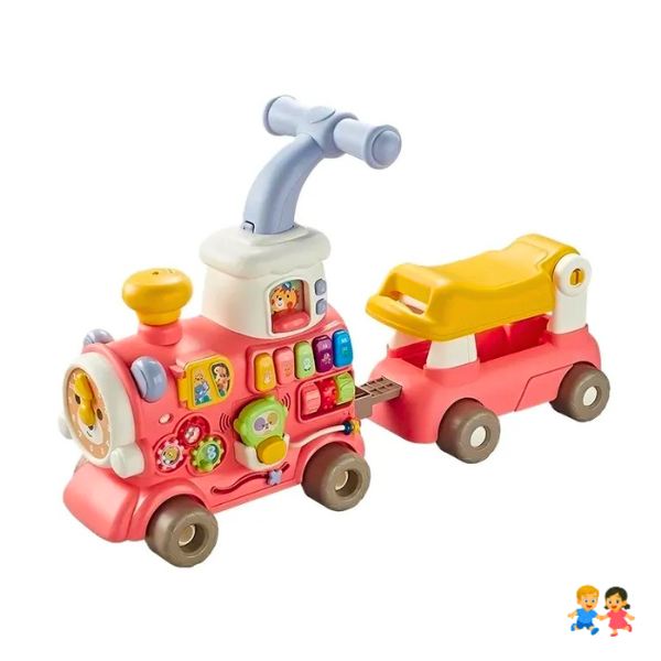 Andadera Bebe Caminador Multifuncional Bebés Trencito 5 En 1