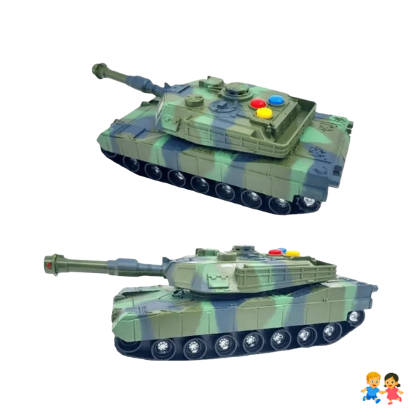 Juguete Tanque Militar Luz Y Sonido