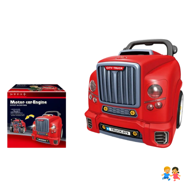 Juego De Mecánicos Camiones Niños Armables