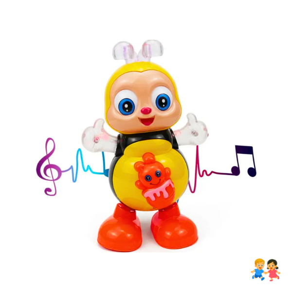 Juguete Abeja Bailarin Interactivo Musical Con Luces Abejita