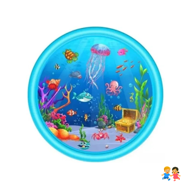 Alfombra Para Bebes Sensorial Estimulación Temprana redonda