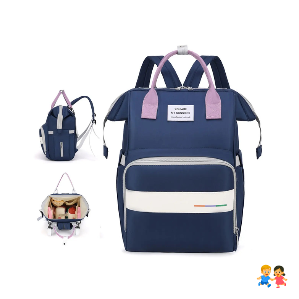 Mochila Maternal Impermeable Con Accesorios