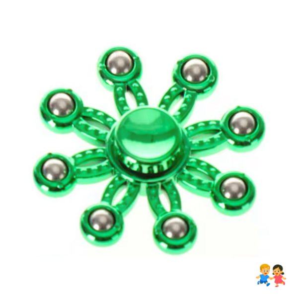 Spinner Giro Rápido Antiestrés Multicolor