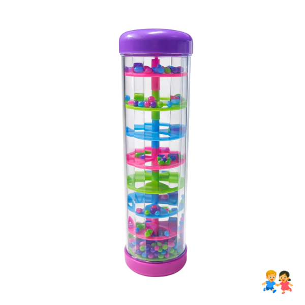 Juguete Musical Sensorial Palo de Lluvia Sonido