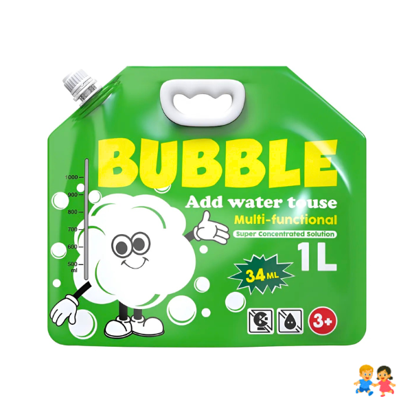 Líquido De Burbujas Concentrado Rinde 1 Litro Burbuja