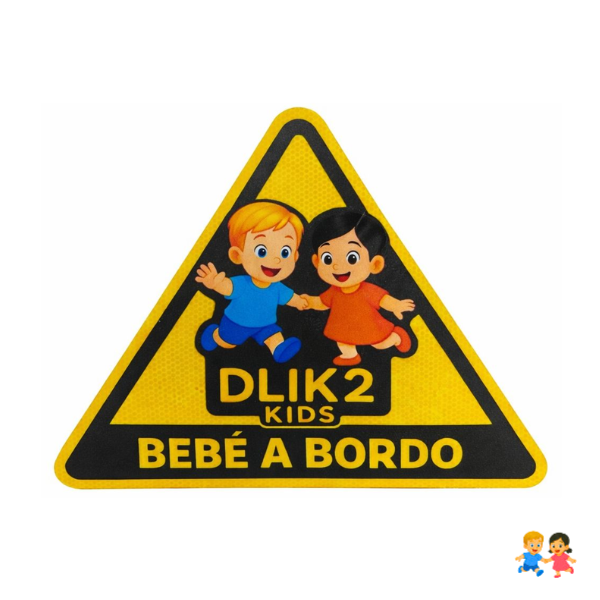 Señal Letrero De Bebé A Bordo Para Coches Auto Seguridad